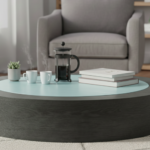 Pallone Coffee Table Charcoal Wood - Image 3