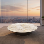 Kara Marble Coffee Table - 1.0 - Image 6