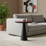 Fumera Side Table Black Wood - Image 4