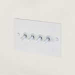 4G Toggle Switch / White