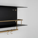 Hanger Shelf / Black / Brass - Image 2