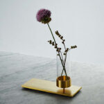 Machined / Vase / Brass