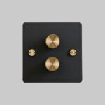 2G Dimmer / Black / Brass - Image 2