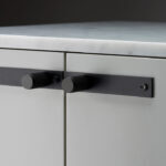 Furniture Knob / Plate / Black