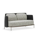 Evanston Sofa 2 Seater Light Grey Fabric