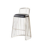 La Sposa Barstool Black Polyurethane