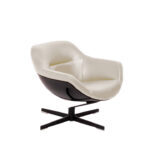 Smily Lounge Chair Red Copper Polyurethane