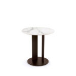 Furioso Side Table Stainless Marble