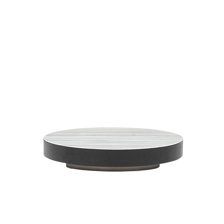 AFFLECK-SIDE-TABLE-A6CT2113.jpg Bova Round Coffee Table (A6) Marble - Image 1