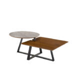 Argalis Coffee Table Natural Brown Veneer