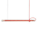 Arcel Long Pendant Lamp - Red