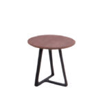 Argalis Side Table Natural Brown Veneer