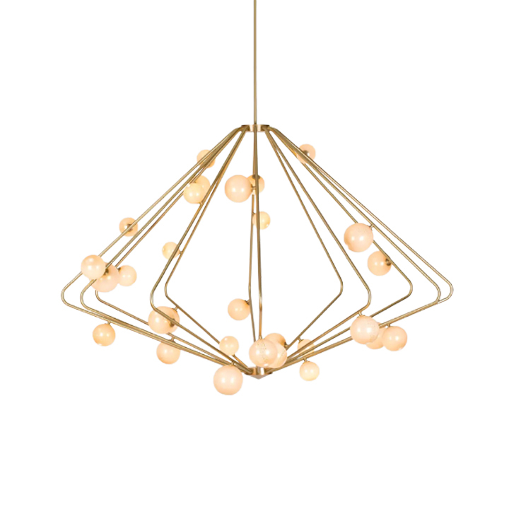 B1P9145-29.jpg Berrypop Fringe 29 Chandelier - Image 1