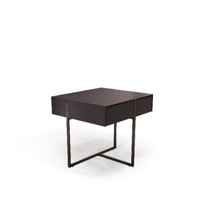 BARA-BED-SIDE-TABLE-A63001.jpg Bara Bed Side Table Veneer Brown - Image 1