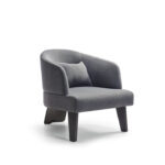 Bennett Lounge Chair (A6) Fabric Grey