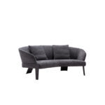 Bennett Sofa - 3 Seater Sofa Grey Fabric