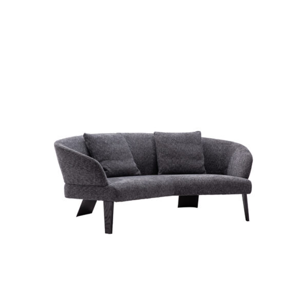 Bennett Sofa - 3 Seater Sofa Grey Fabric