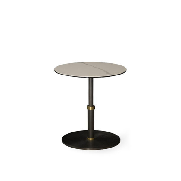 Blanco Side Table Stainless Sintered Stone