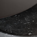 Brunt Coffee Table - 1.4 Black Marble - Image 5