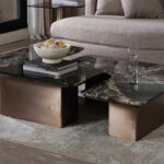 Barage A Coffee Table Stainless Black Gold - Image 3