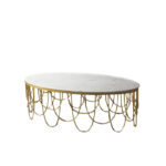 Caleb Coffe Table White Marble
