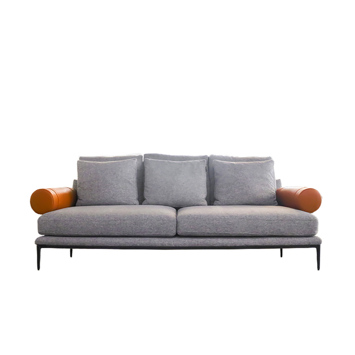 CASORIA-SOFA-A61908-3S2AF.jpg Casoria Sofa Fabric - 3 Seater Sofa Grey - Image 1