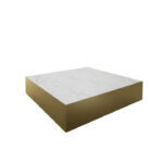 Cena Coffee Table Gold Marble