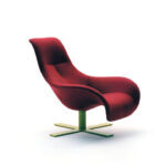 Colt X Lounge Chair Light Grey Full Leather