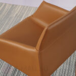 Conleth Dining Chair Brown Fabric - Image 3