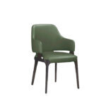 Contento Dining Chair Microfiber Green