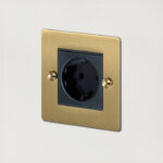 1G Euro Socket / Brass