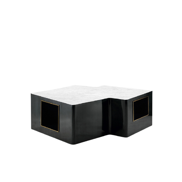 DWORKIN-COFFEE-TABLE-A4ST676.jpg Dworkin Coffee Table White Marble - Image 1