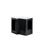 Dworkin Side Table White Carrara Marble