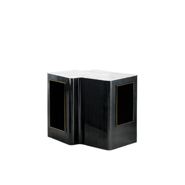 Dworkin Side Table White Carrara Marble