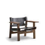 De Nestor Lounge Chair Black Bridle Leather