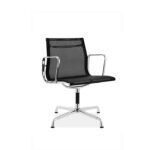 Eames Aluminium Management Black Mesh (No Castor) - A7