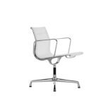Eames Aluminum Management Mesh Chair – White (No Castor)