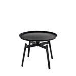 Earl Side Table Black Iron Painted