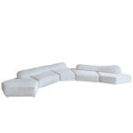 Fagersta Sofa White Fabric - Image 2