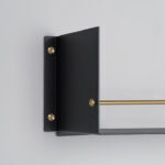 Girder Shelf / Black / Brass - Image 3