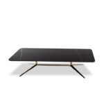 Granger Rectangular Coffee Table Ceramic Black