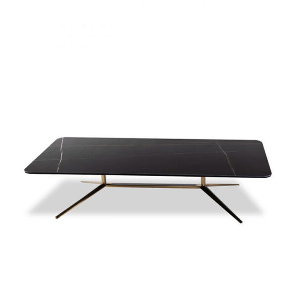 Granger Rectangular Coffee Table Ceramic Black