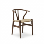Wishbone Chair - American Walnut + Paper cord