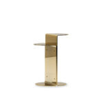 Handsel Side Table 25 - (A3) Gold Polished Stainless Steel