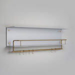 Hanger Shelf / Stone / Brass