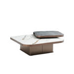 Jaune Coffee Table Italian Grey Ceramic