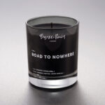 Candle Vessel / Steel + Road To Nowhere / Scented Candle / 220G - Image 3