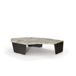 Kvist Coffee Table Metal Marble