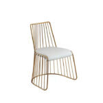 La Sposa Dining Chair Bronze Metal