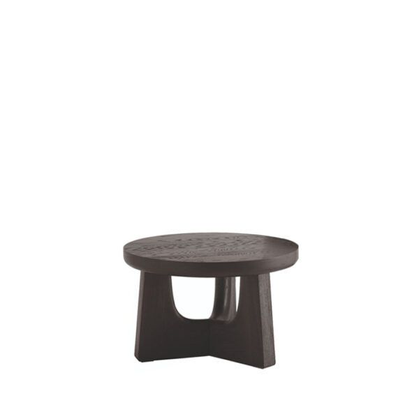 Lennon Side Table (D.35) Dark Walnut Wood